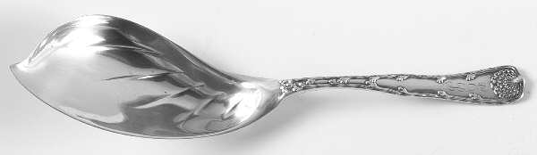 Wave Edge (Sterling, 1884, Monograms) Large Solid Ice Cream Server