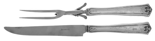 Winthrop (Sterling, 1909) Small Stainless Blade 2-Piece Steak Carving Set