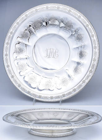 Louis XIV (Sterling, Hollowware) Round Footed Centerpiece Underplate