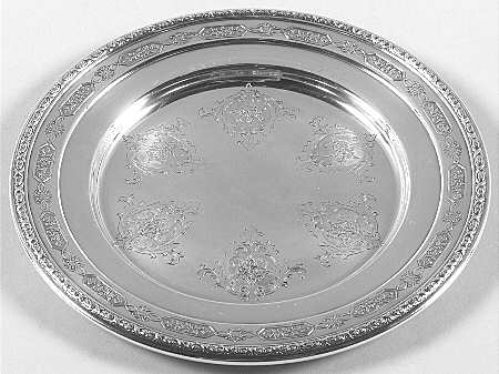 Louis XIV (Sterling, Hollowware) Bread Plate