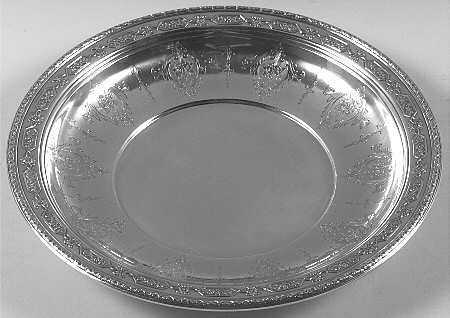 Louis XIV (Sterling, Hollowware) 12" Buffet Dish/Tray