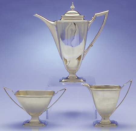 Mary Chilton (Sterling, Hollowwaree) 3 Piece Demi Set