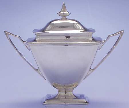 Mary Chilton (Sterling, Hollowwaree) Sugar Bowl & Lid