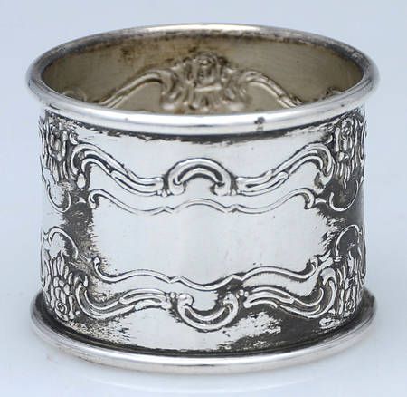 Old Master (Sterling, Hollowware, Towle Mark) Round Napkin Ring