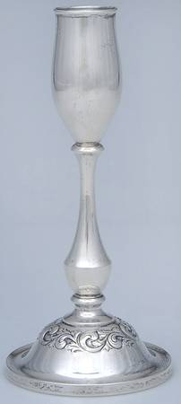 Old Master (Sterling, Hollowware, Towle Mark) 7" Weighted Candlestick