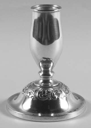 Old Master (Sterling, Hollowware, Towle Mark) Weighted Console Candleholder