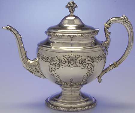 Old Master (Sterling, Hollowware, Towle Mark) Teapot
