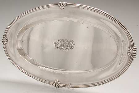 Paul Revere (Sterling, Hollowware) 22" Fish Platter