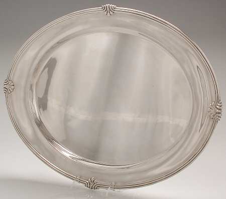 Paul Revere (Sterling, Hollowware) 22" Oval Serving Platter