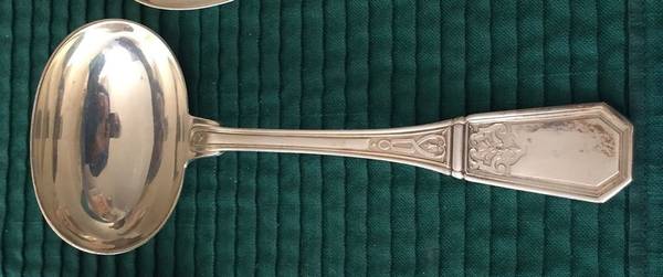 Berain (Sterling) Solid Gravy Ladle