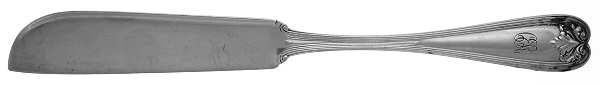 Colonial (Sterling, 1895, Monograms) Individual Caviar Knife