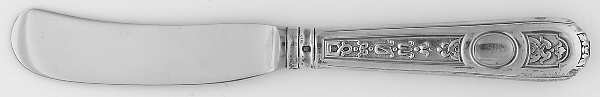 Versailles (Sterling) Butter Spreader Hollow Hdl-Paddle/Stainless Blade