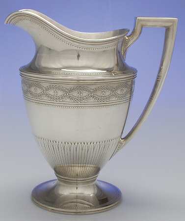 Winthrop (Sterling, 1909, Hollowware) Sterling Water Pitcher
