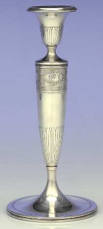 Winthrop (Sterling, 1909, Hollowware) Sterling Candlestick