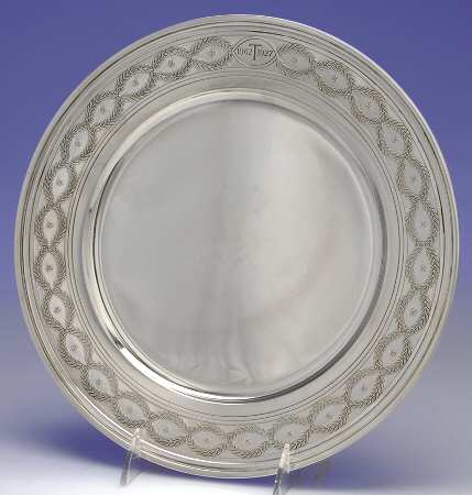 Winthrop (Sterling, 1909, Hollowware) Dinner/Service Plate