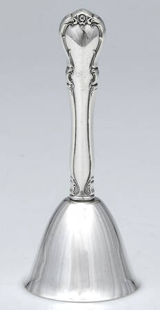 French Provincial (Sterling, 1948, Hollowware) All Sterling Hollow Handle Bell