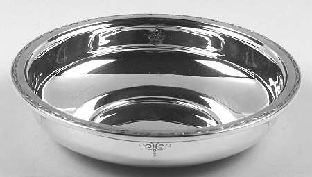 Old Lace (Sterling, Hollowware) 8" Round Vegetable