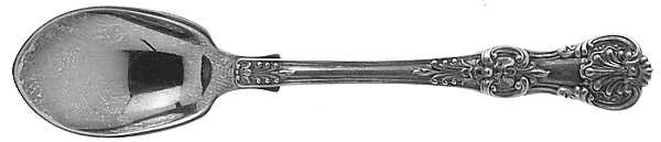 English King (Sterling, 1885, Monograms) Ice Cream Spoon Individual