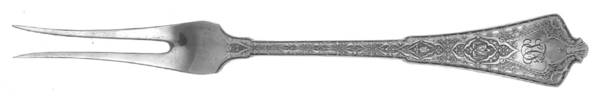 Persian (Sterling, 1872) Individual Solid Fruit Fork