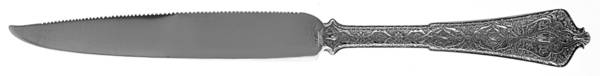 Persian (Sterling, 1872, Monograms) Individual Orange Knife, Solid Piece