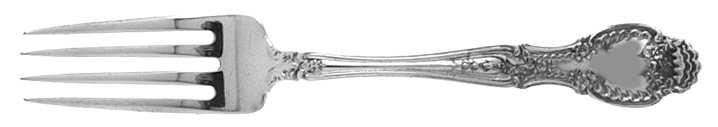 Richelieu (Sterling, 1892, Monograms) Fork
