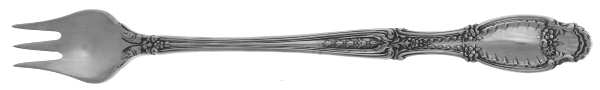 Richelieu (Sterling, 1892, Monograms) Oyster Fork