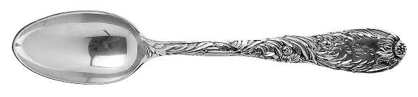Chrysanthemum (Sterling, 1880, Monograms) Teaspoon