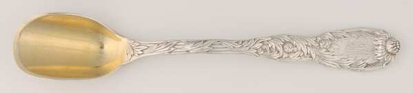 Chrysanthemum (Sterling, 1880, Monograms) Solid Cheese Scoop