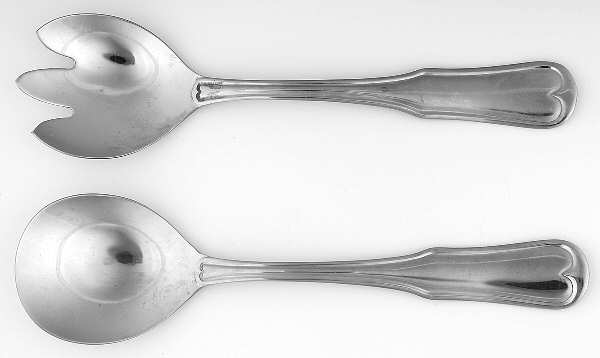 Breckenridge (Stainless) (2 Pc) Solid Salad Set
