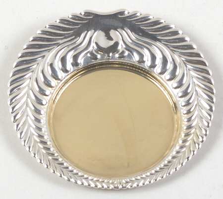 Wave Edge (Sterling, 1884, Waves, Hollowware) Nut Dish