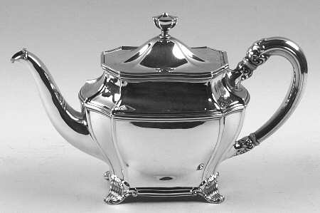 7653 (Sterling, Hollowware) Teapot