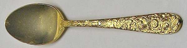 Golden Fragonard (Gold Electroplate) Teaspoon by Towle Silver