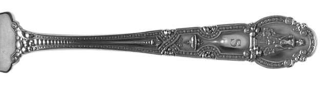 Renaissance (Sterling, 1905, Monograms) by Tiffany &amp; CO SILVER
