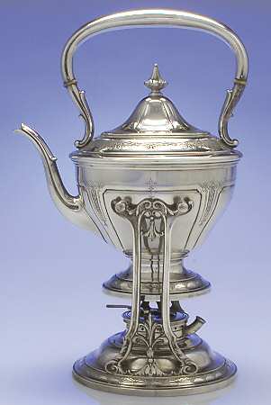 Seville (Sterling, 1926, Hollowware) Kettle, Stand & Burner