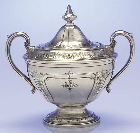 Seville (Sterling, 1926, Hollowware) Sugar Bowl & Lid