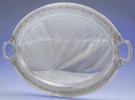 Seville (Sterling, 1926, Hollowware) Large Waiter Tray