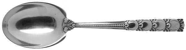 Tomato (Sterling) Large Solid Berry/Casserole Spoon