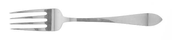 Faneuil (Sterling, "L" or No Stamps) Solid Serving Fork