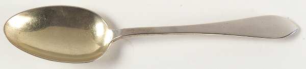 Faneuil (Sterling, "L" or No Stamps) Dessert/Oval Soup Spoon