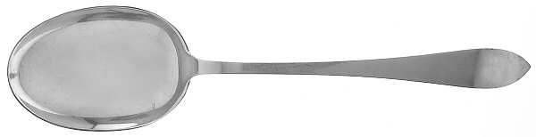 Faneuil (Sterling, "L" or No Stamps) Vegetable Serving Spoon (Solid)