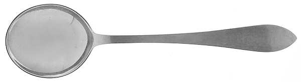 Faneuil (Sterling, "L" or No Stamps) Round Bowl Soup Spoon (Gumbo)