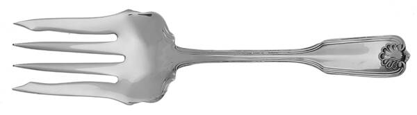 Benjamin Franklin (Sterling, "Towle") Anniversary Small Solid Cold Meat Serving Fork