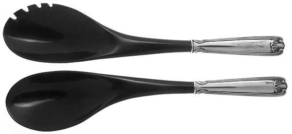 Benjamin Franklin (Sterling, "Towle") Plastic Bowl 2-Piece Salad Set