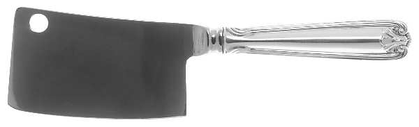 Benjamin Franklin (Sterling, "Towle") Cheese Cleaver with Stainless Blade