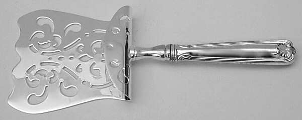 Benjamin Franklin (Sterling, "Towle") Hollow Asparagus Server with Silverplate Hood