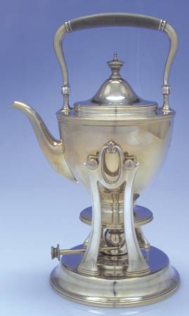 Hamilton (Sterling, Hollowware) Sterling Kettle, Stand & Burner