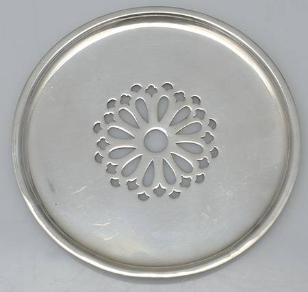 Hamilton (Sterling, Hollowware) Strainer for Round Open Butter