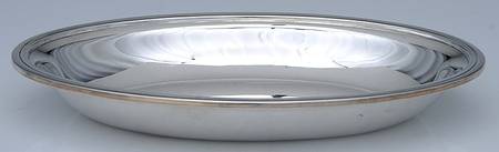 Hamilton (Sterling, Hollowware) 10" Oval Double Vegetable No Lid