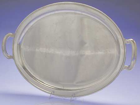 Hamilton (Sterling, Hollowware) Large Waiter Tray