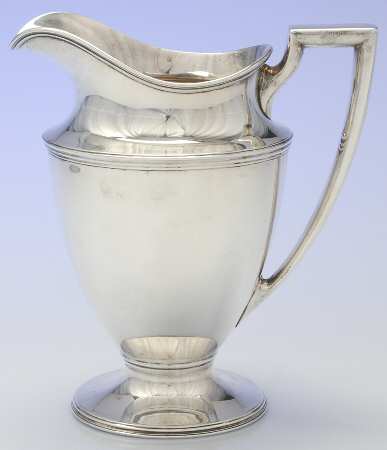 Hamilton (Sterling, Hollowware) Sterling Water Pitcher